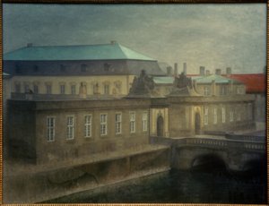 Castello di Christiansborg da Vilhelm Hammershoi